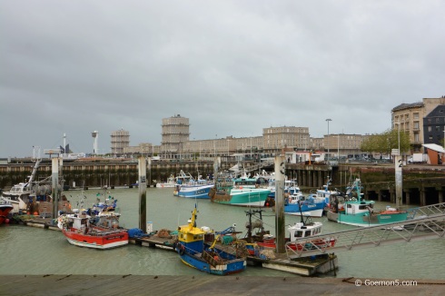 port sight of Le Havre, France